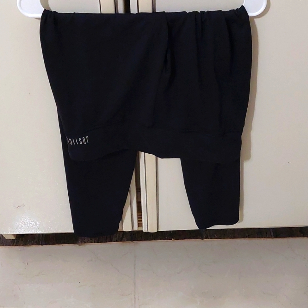 Justice black leggings